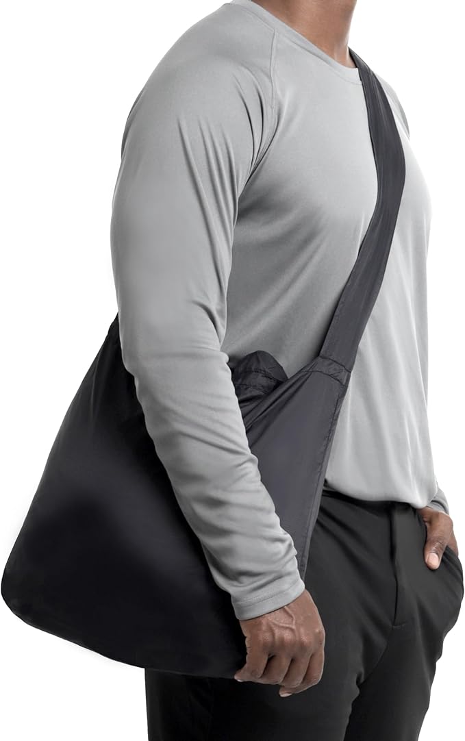 SYZY World's Most Compact Travel Tote Bag Portable Shopping Beach Market Bag - Reusable Collapsible Stuffable