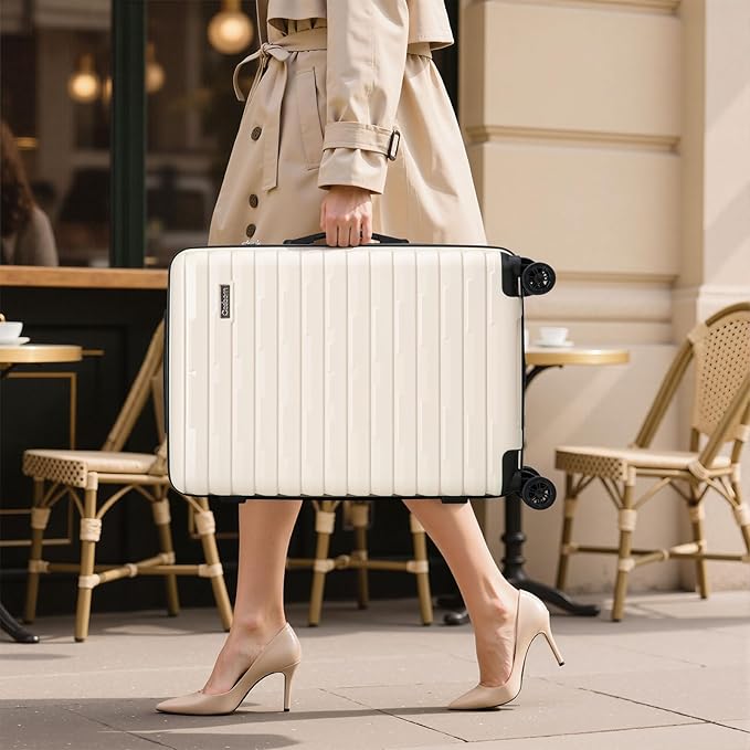 Luggage Sets 5 Piece Suitcases with Wheels, Suitcase Set ABS Hard Case Luggage with Spinner Wheels Durable Travel Luggage