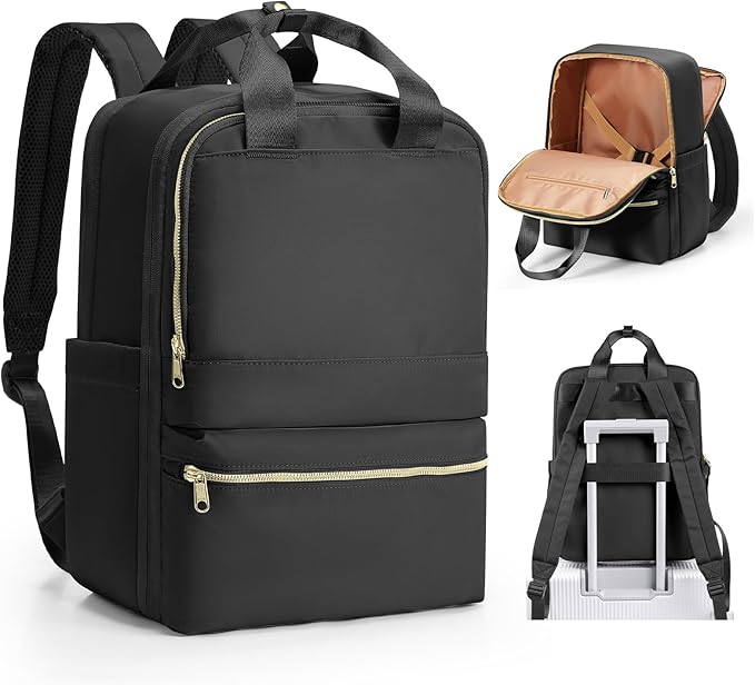 wepadre Small Travel Backpack Carry on Flight Approved Personal Item Travel Bag Carry on Backpack for Women Work Laptop Backpack for Traveling Carry on Luggage Mochila De Viaje