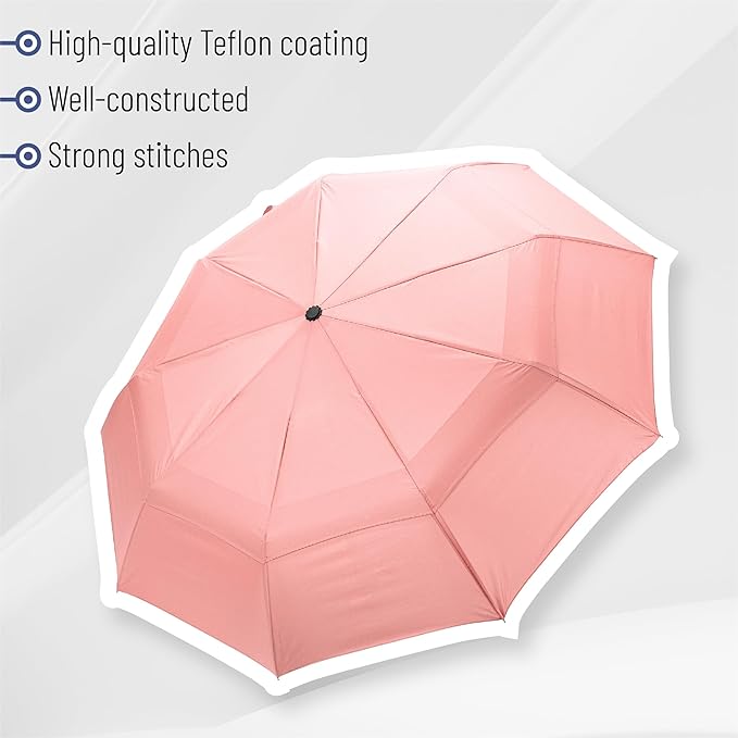 Mr. Pen- Windproof Travel Umbrella, Automatic Umbrellas for Rain, Compact