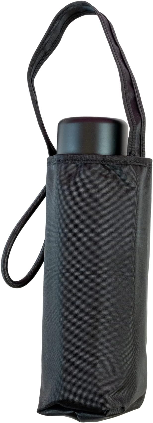 Totes MICRO MINI PURSE MANUAL UMBRELLA-MANY STYLES (Black Square)