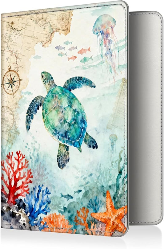 FINTIE Passport Holder, Slim Travel Wallet RFID Blocking Card Case Cover Passport Cover Protector Essentials with Credit Card Slots for Women/Men | Slim, RFID Blocking, Card Case Cover, Essentials, Credit Card Slots