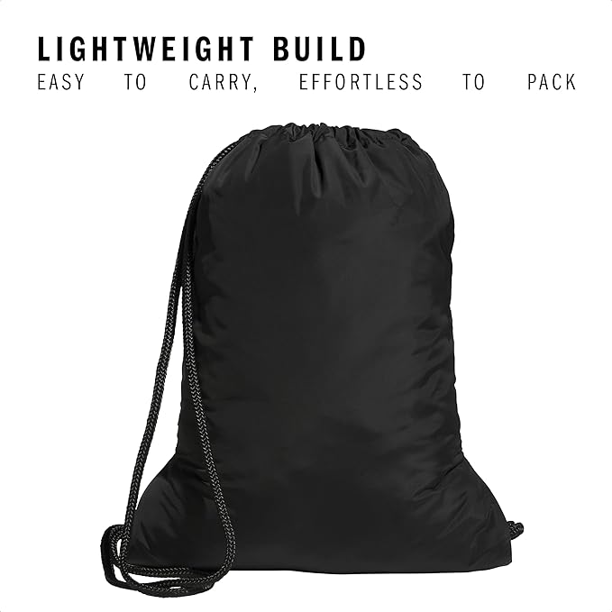 adidas Alliance Sackpack – Drawstring Backpack for Sports, Small Gym Bag