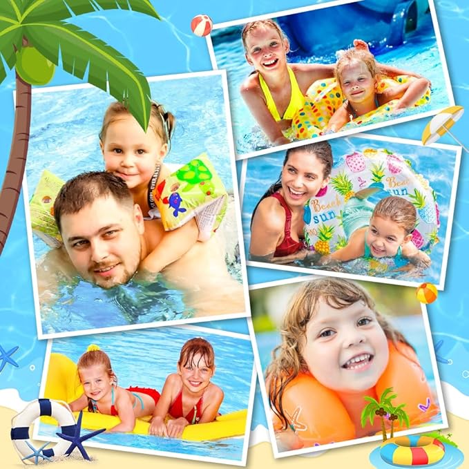 Waterproof Swimming Ear Plugs for Kids - 2 Pairs of Reusable Soft Silicone Swim Earplugs,Ear Protection for Children (4-12 Years Old) - Ideal for Surfing, Diving, Pool, Showering, and Water Sports