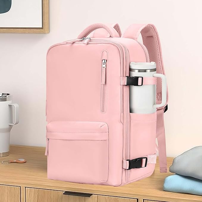 WONHOX Large Travel Backpack Carry on Flight Approved Laptop Work Business Backpack for Women Men Mochila de Viaje