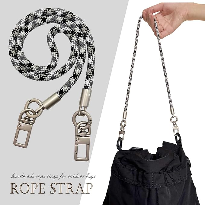 4-Pack Paracord Bag Handles – DIY Replacement Straps for Shoulder Bags, Crossbody Bags & Handbags