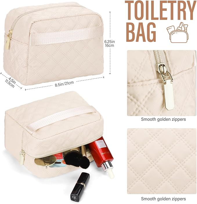 Large Travel Duffle Bag for Women,Carry on Overnight Bag Weekender Bags with Toiletry Bag Travel Bags for women with Shoe Compartment for Gym Business Trips Sport Hospital(Beige)