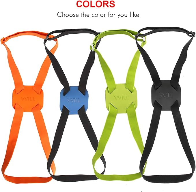 VVILL Bag Bungee, Luggage Straps Suitcase Adjustable Belt - Lightweight and Durable Travel Bag Accessories