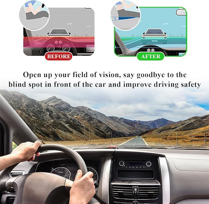 Car Seat Cushion, Comfort Memory Foam Car Cushion, Non-Slip Auto Booster Seat Cushion for Improve Driving Vision, Suitable for Vehicles Trucks SUVs Car Accessories (Coffee)
