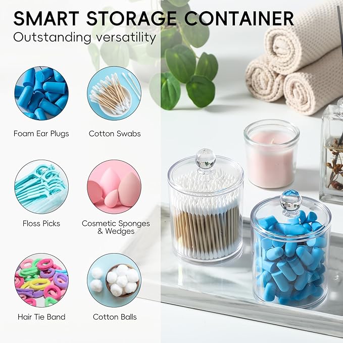 250 Pairs Foam Ear Plugs with 1 Clear Dispenser Holder, NRR 33dB Ear Plugs for Sleeping Noise Cancelling, Soft Earplugs for Noise Reduction Concerts Snoring Shooting Travel Ear Protection