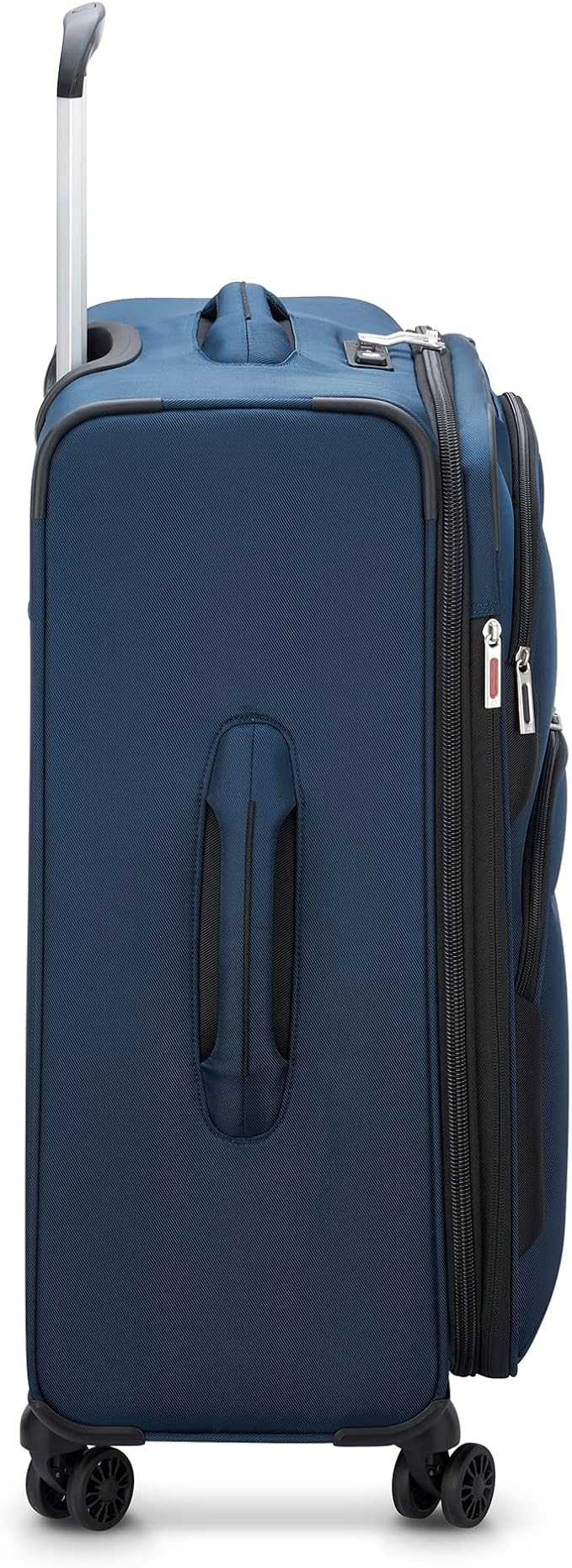 DELSEY PARIS Sky Max 2.0 Softside Expandable Luggage with Spinner Wheels, Blue, 2-Piece Set (21/24)