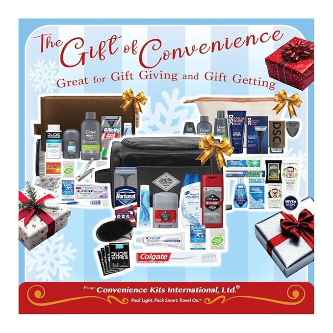 Convenience Kits International Women's Deluxe 10 Piece Kit with Travel Size TSA Compliant Essentials Featuring: Pantene Hair Products in Reusable Toiletry Zippered Bag