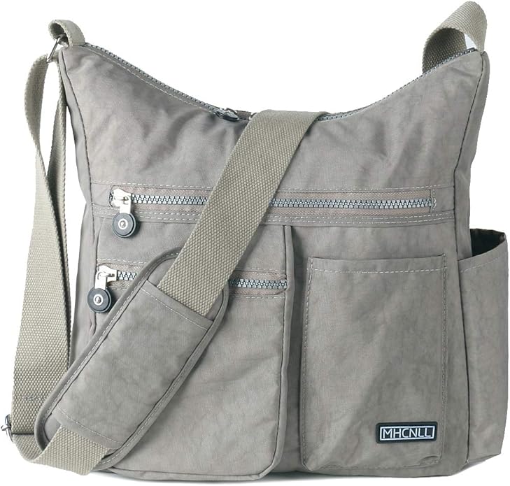 MHCNLL Crossbody Bag with Anti Theft RFID Pocket - Women Lightweight Water-Resistant Purse