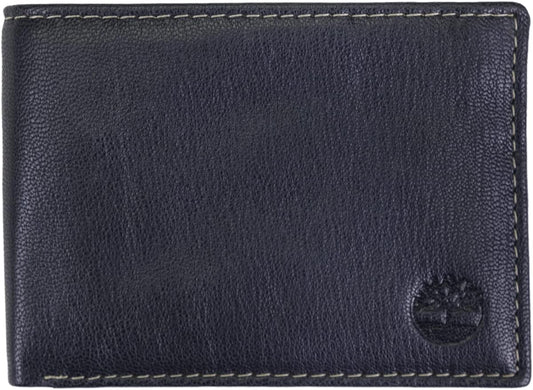 Timberland Men's Genuine Leather Passcase Security RFID Wallet