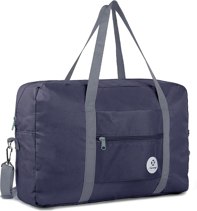 For Spirit Airlines Personal Item Bag 18x14x8 Foldable Travel Duffel Bag Tote Carry on Luggage Duffle Overnight for Women and Men