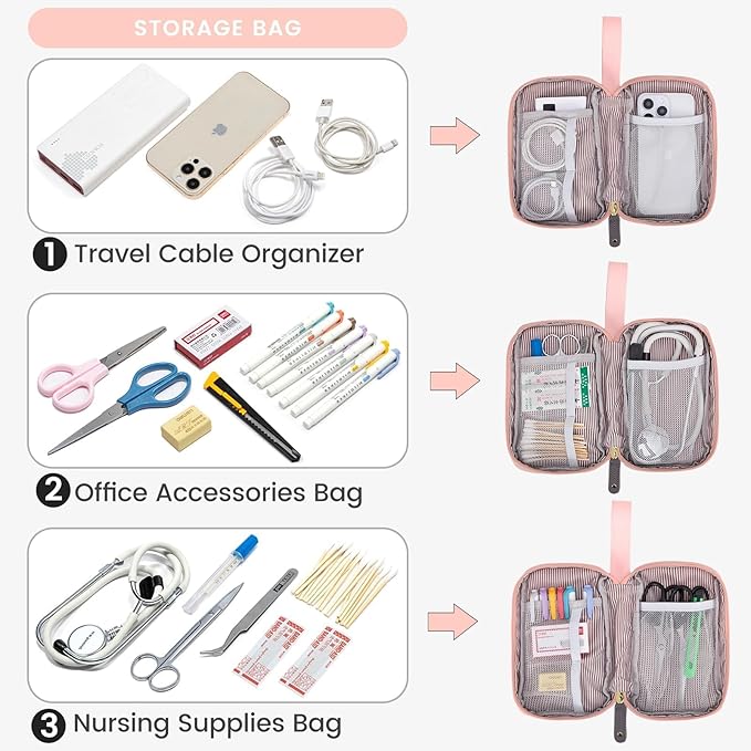 LOVEVOOK Laptop Backpack for Women, Teacher Nurse Bag Work Travel Computer Backpacks Purse,Water Resistant Daypack,Pink Grey 15.6in