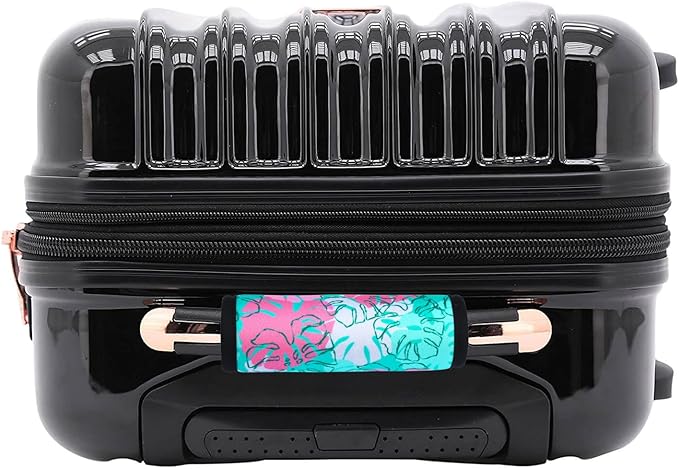 Neoprene Luggage Handle Wrap Fluorescent Colors Luggage Identifiers/Tags/Marker (Tropical)