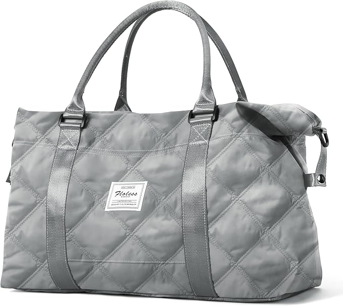 HYC00 Travel Duffel Bag,Carry-on Overnight Weekender Bags for Women,Sports Tote Gym Bag with Wet Pocket