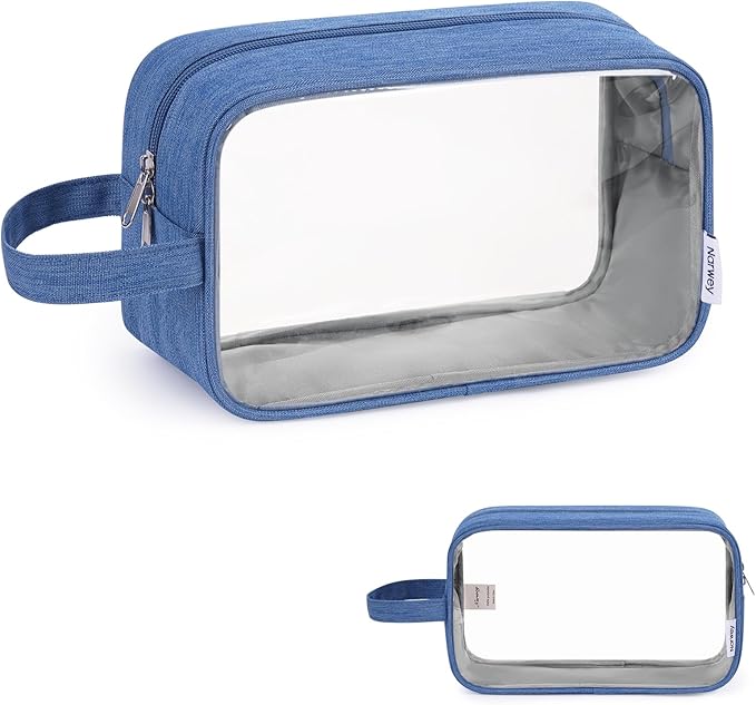 Narwey Travel Toiletry Bag for Women Traveling Dopp Kit Men Travel Bag for Toiletries Cosmetic Bag Makeup Bag Medicine Bag for Traveling