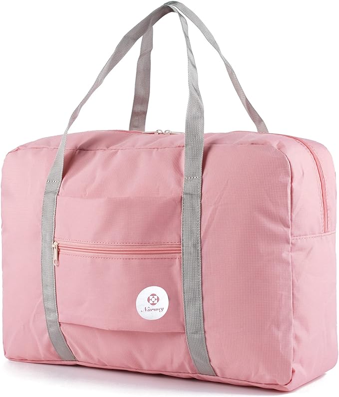 For Spirit Airlines Personal Item Bag 18x14x8 Foldable Travel Duffel Bag Tote Carry on Luggage Duffle Overnight for Women and Men