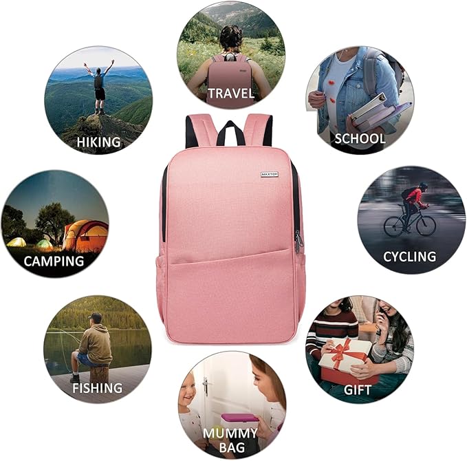 MAXTOP Deep Storage Laptop Backpack Business Anti-theft Backpacks[Water Resistant] College Computer Bookbag Fits 16 Inch Laptop