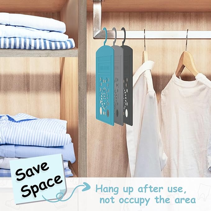 BoxLegend Shirt Folder Board, 14.18 x 8.67x 0.14 Inches, Non-Foldable Laundry Folder Clothes Folding Board with Hook for Hanging - Grey