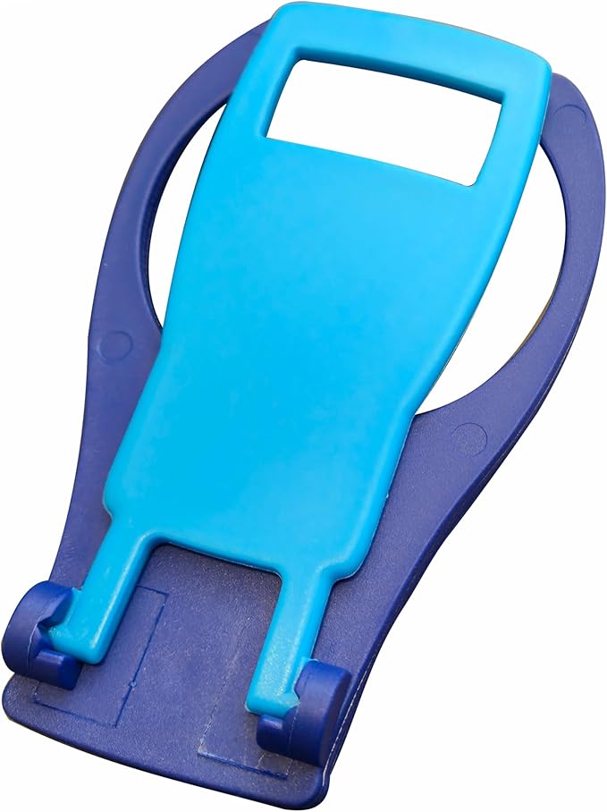 CarryAround Fold Away Cup Carrier/Caddy [Made in UK] [Blues] Take-Out Coffee Soft Drink Pint Beer Beverage Holder, Sturdy Reusable Pocket Size, Festival Sports Gigs Easy Safe - hot Drinks, 2,3,4 Cups