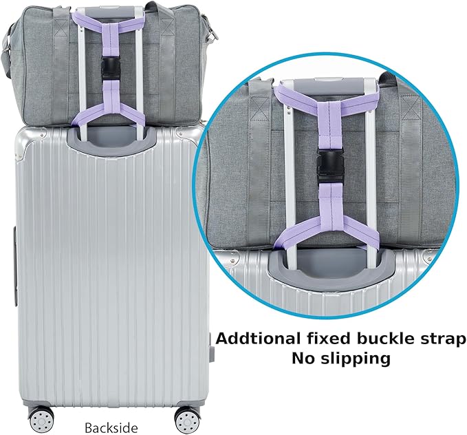 Travelkin Luggage Straps Bag Bungees add a Bag, Luggage Bungee for suitcases Elastic Strap Belt
