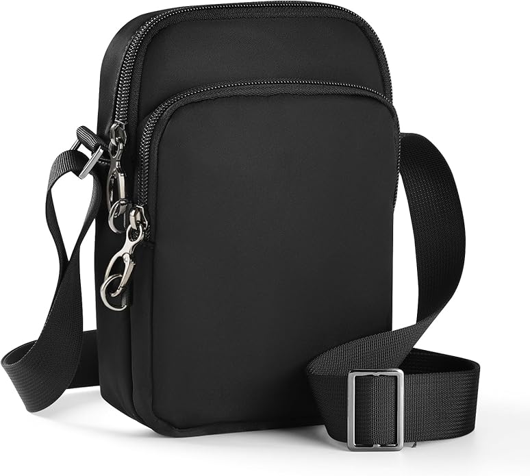 BROADREAM Small Sling Bag for Men, Anti-Theft Crossbody Sling Backpacks for Women - Mini Shoulder Chest Bag for Travel