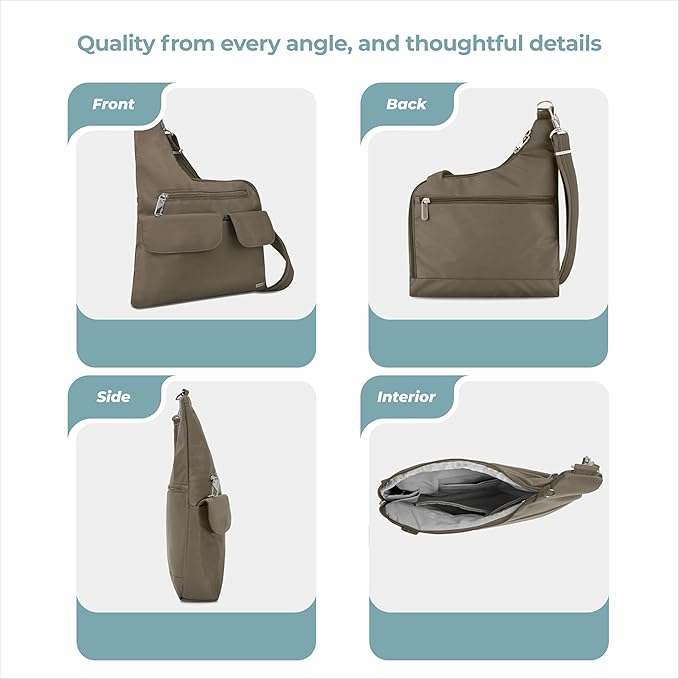Travelon Anti-Theft Classic Crossbody Bag
