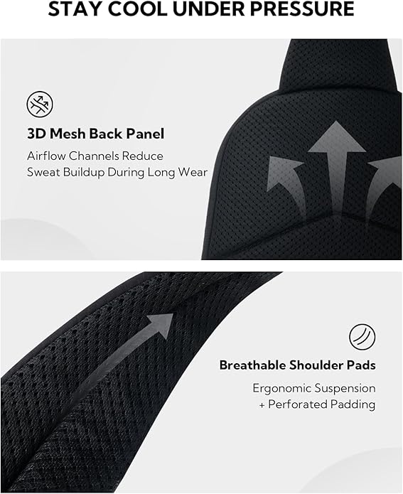 WATERFLY Small Crossbody Sling Backpack: RFID Blocking Anti Theft Sling Bag Travel Daypack Man Woman