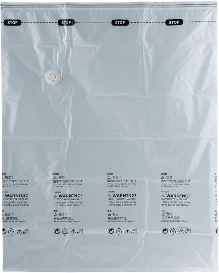 Vacuum Storage Bags for Clothing - NeatNest 6 pack Large Flat Bags (31.5"×39.4") for Comforters, Blankets, and Winter Clothes, Airtight Compression with Vacuum or Hand Press, Durable and Reusable