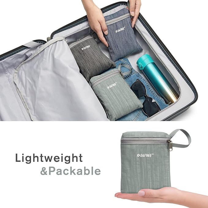 G4Free 10L/15L Hiking Backpack Lightweight Packable Hiking Daypack Small Travel Outdoor Foldable Shoulder Bag