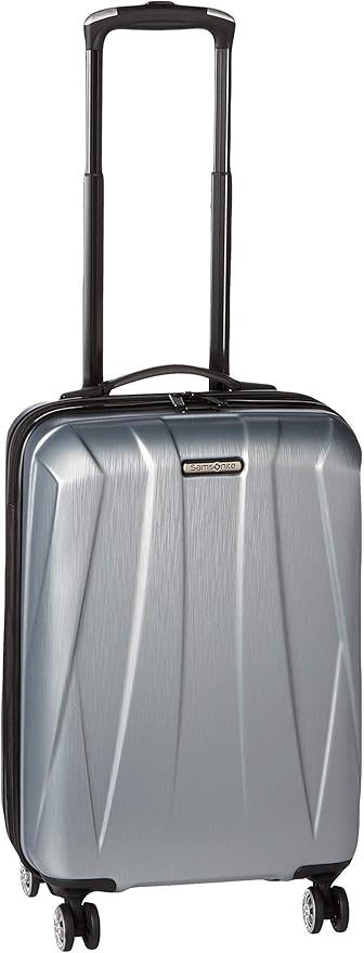 Samsonite Centric 2 Hardside Expandable Luggage with Spinner Wheels, Silver, Carry-On 20-Inch