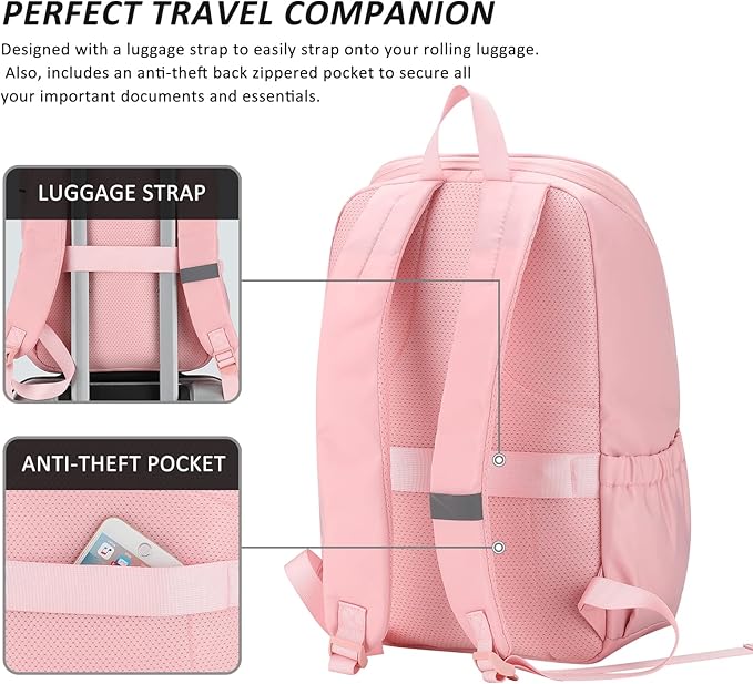 MAXTOP Deep Storage Laptop Backpack Business Anti-theft Backpacks[Water Resistant] College Computer Bookbag Fits 16 Inch Laptop