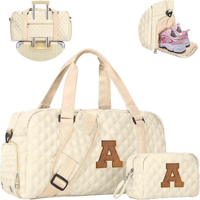 Easter Gifts for Women Girls Travel Duffle Bag: Weekender Overnight Bag, Gym Dance Gymnastics bag for Girl Teens, Personalized gifts for Her