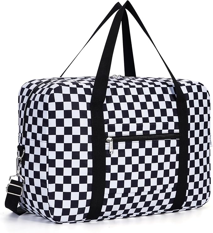 For Spirit Airlines Personal Item Bag 18x14x8 Foldable Travel Duffel Bag Tote Carry on Luggage Duffle Overnight for Women and Men