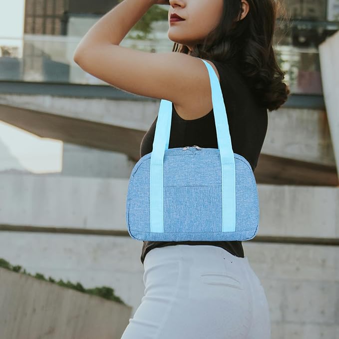 Mini Gym Bag for Women Girls, 12 inch Small Gym Tote, Lightweight Small Carry On Duffle Bag for Travel Sports