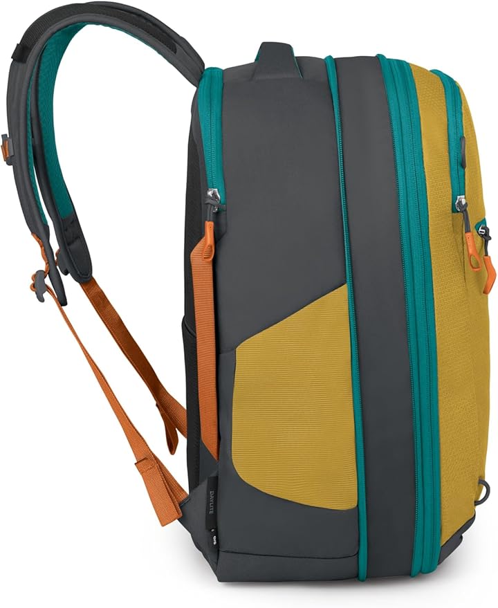 Osprey Daylite Expandable 26+6 Travel Pack, Tumbleweed Yellow/Tunnel Vision