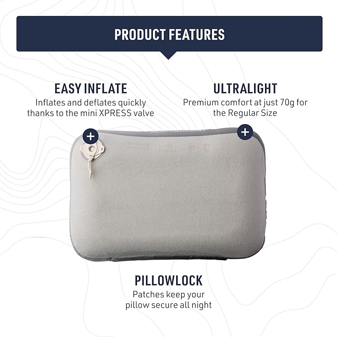 Sea to Summit Aeros Down Inflatable Pillow