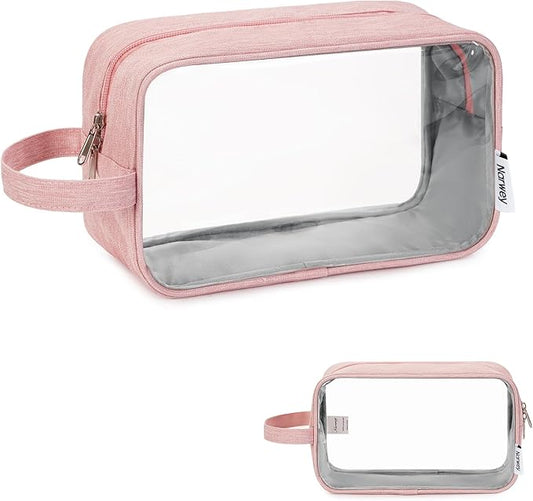 Narwey Travel Toiletry Bag for Women Traveling Dopp Kit Men Travel Bag for Toiletries Cosmetic Bag Makeup Bag Medicine Bag for Traveling