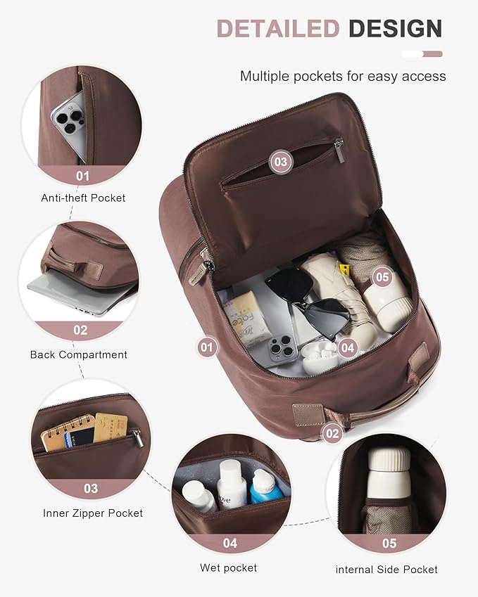Gym Backpack for Women Waterproof Small Gym Bag With Shoe Compartment Sports Essentials Cheer Backpack with Wet Dry Pocket,Pink