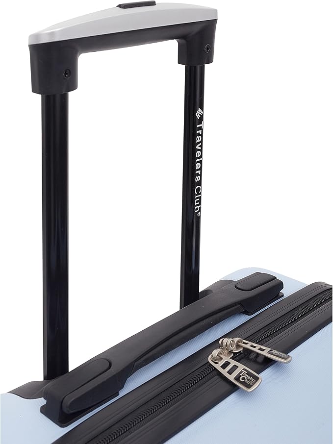 Travelers Club 22" Richmond Spinner Carry-On Luggage, Blue