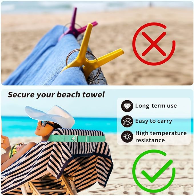 TOOVREN 2-in-1 Travel Belt for Luggage Straps Add a Bag Bungees Suitcase Luggage Strap Over Handle Suitcases Belt for Carry On Bag Adjustable Backpack Attachment Airport Travel Accessories Light Blue