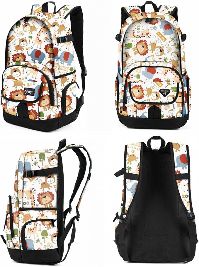 rickyh style School Backpack Travel Bag for Men & Women Lightweight College Back Pack with Laptop Compartmen