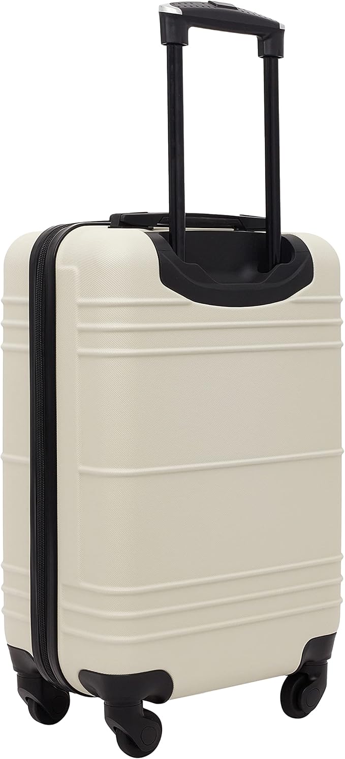 Travelers Club 22" Richmond Spinner Carry-On Luggage, Bone
