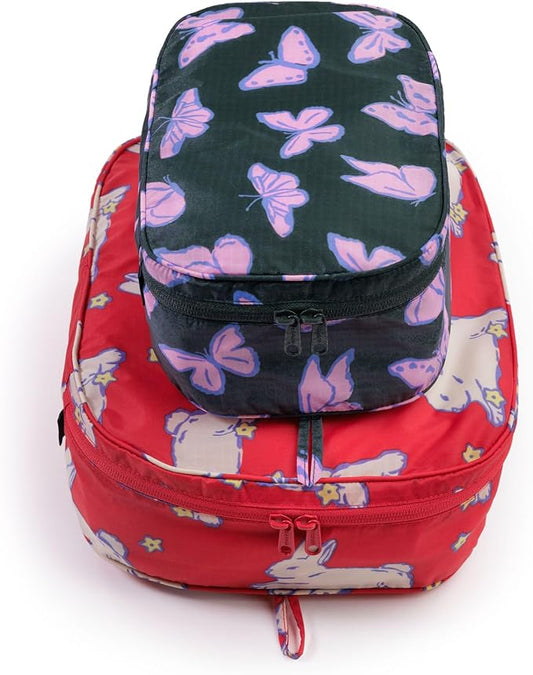 BAGGU Packing Cube Set - Spring Animals