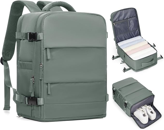 Travel Backpack for Women Airline Approved Carry on Backpack for Airplanes Mochila De Viaje Spirit Airlines Personal Item Bag 18x14x8 Personal Item Travel Bag Backpack for Traveling on Airplane