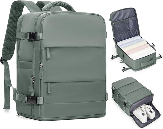 Travel Backpack for Women Airline Approved Carry on Backpack for Airplanes Mochila De Viaje Spirit Airlines Personal Item Bag 18x14x8 Personal Item Travel Bag Backpack for Traveling on Airplane
