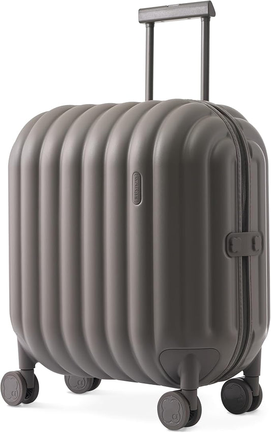 artrips Carry On Luggage 20 Inch for Business Travel & Short Trips, Italian-Inspired Lightweight Hard Shell Suitcase, German PC Matte Shell, Airline Approved, TSA Lock, Grey